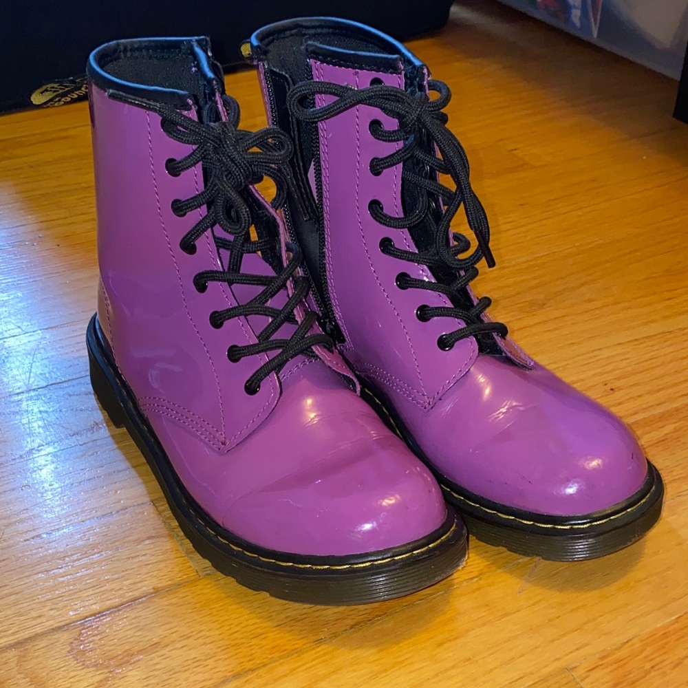 Purple Dr Martens